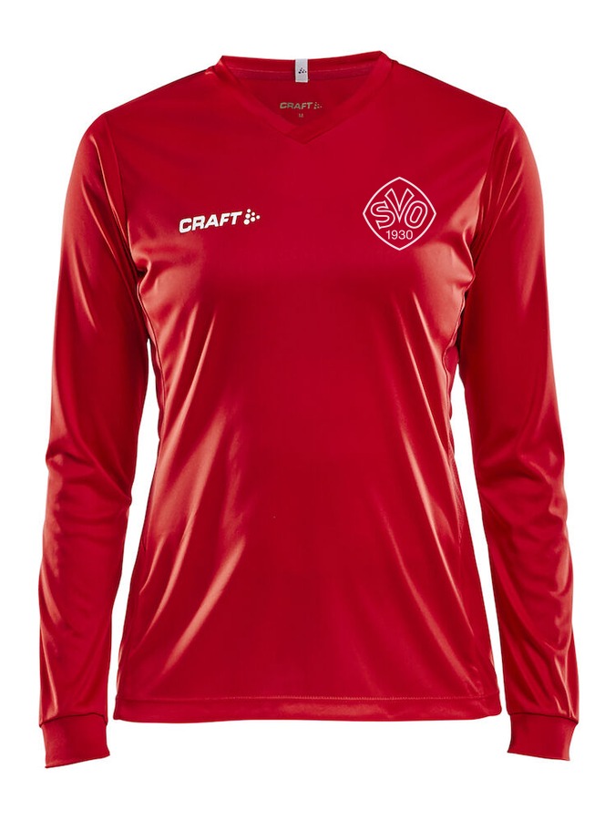 Craft Squad Go Trikot Solid Langarm-Trikot Damen