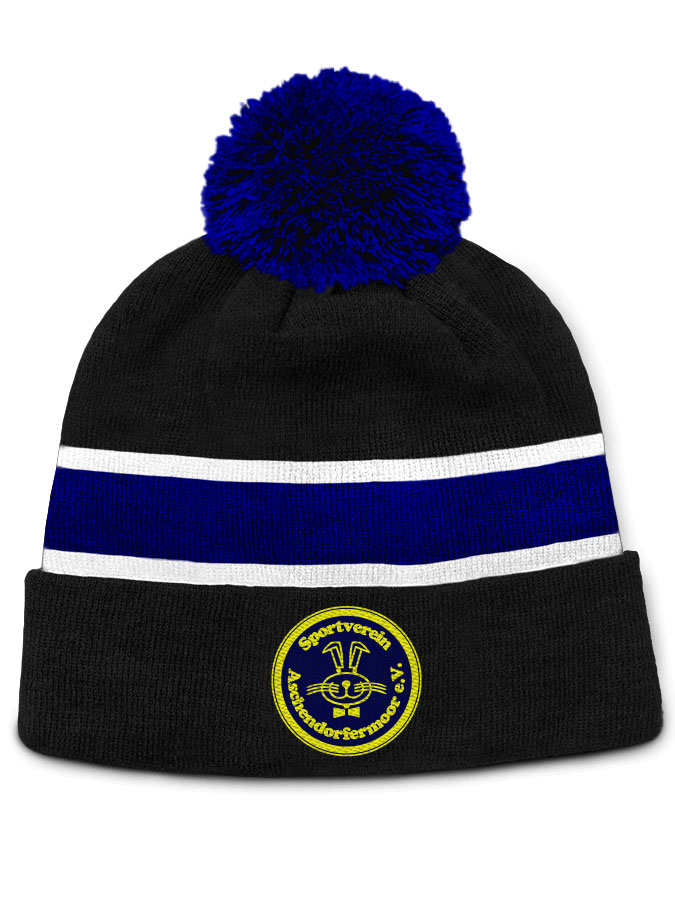 Bommelmütze Sticklogo