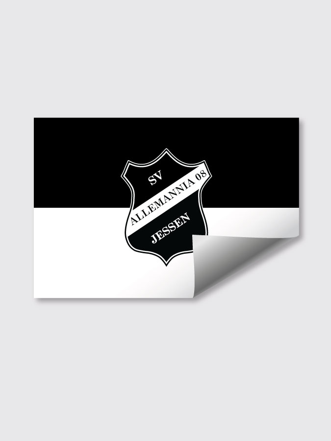 Aufkleber DIN A7 Logo