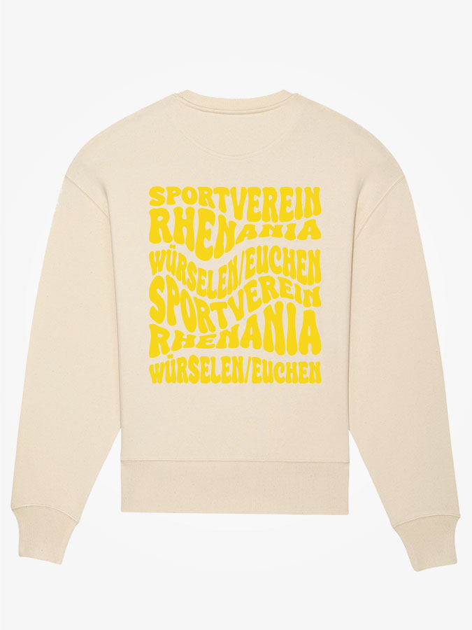 Sweatshirt Oversized Wavy Herren