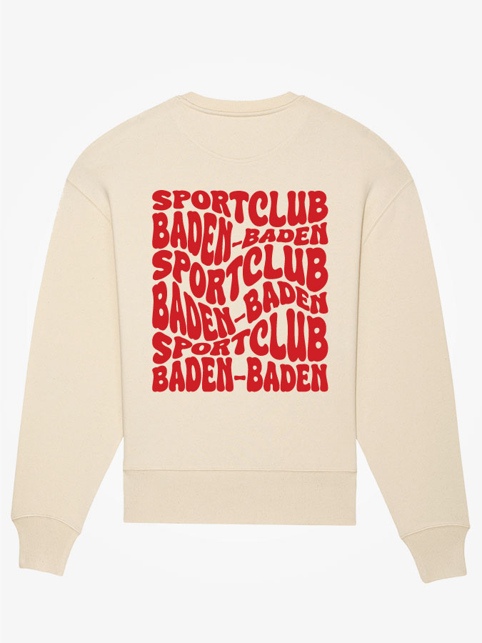 Oversized Sweater Wavy Herren