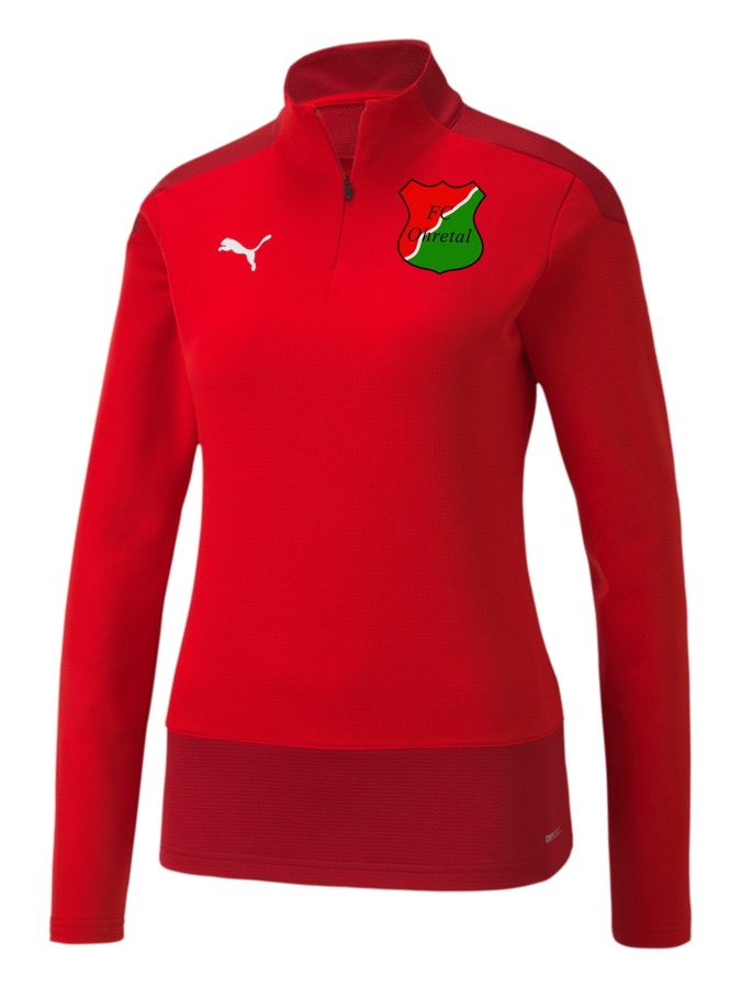 PUMA teamGOAL 23 HalfZip Sweatshirt Damen