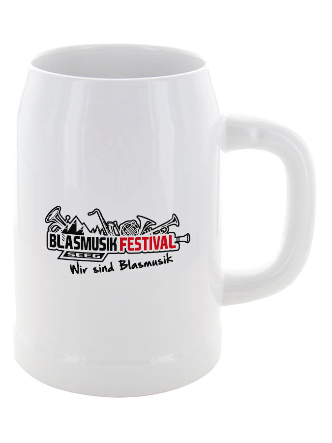 Bierkrug 0,5l Logo