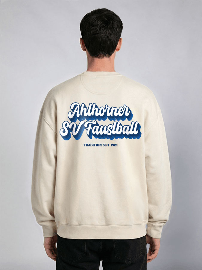 Oversized Sweater Vintage Herren
