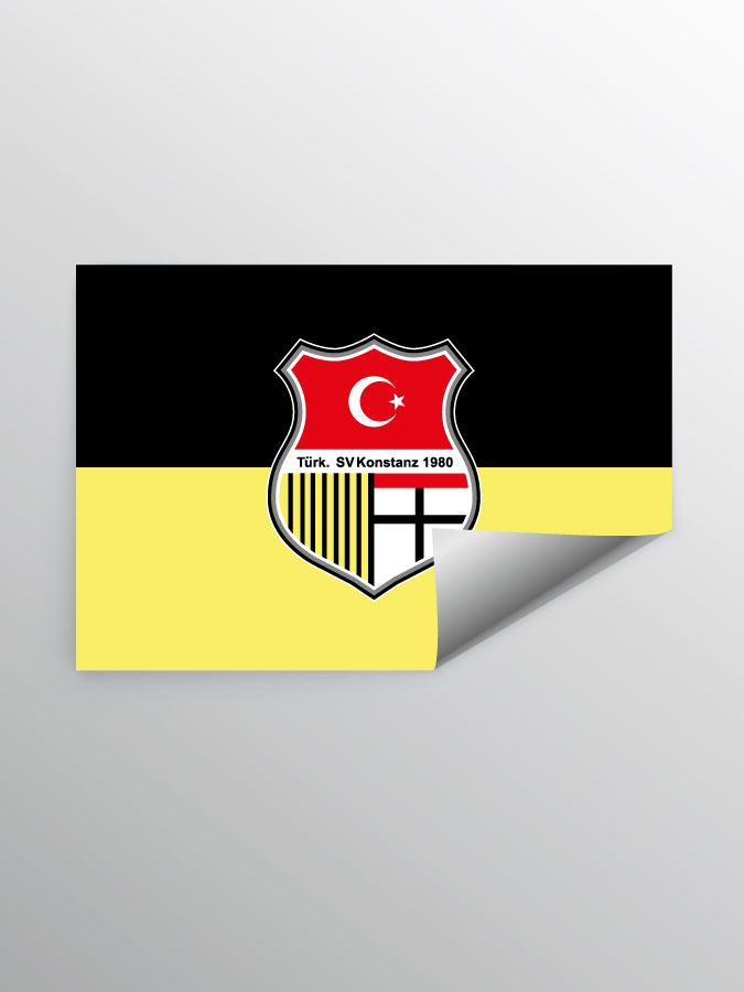 Aufkleber DIN A7 Logo