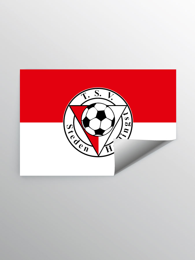 Aufkleber DIN A7 Logo