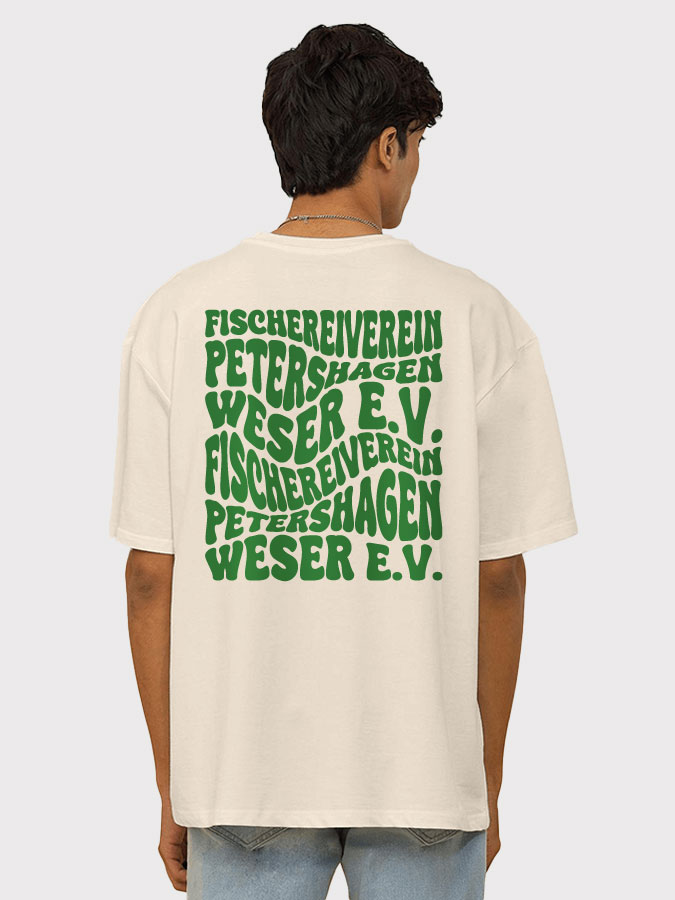 Oversized Shirt Wavy Herren