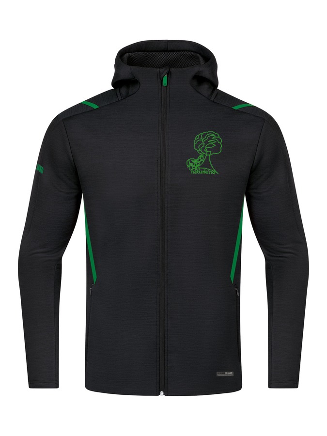 Jako Freizeitjacke Challenge mit Kapuze