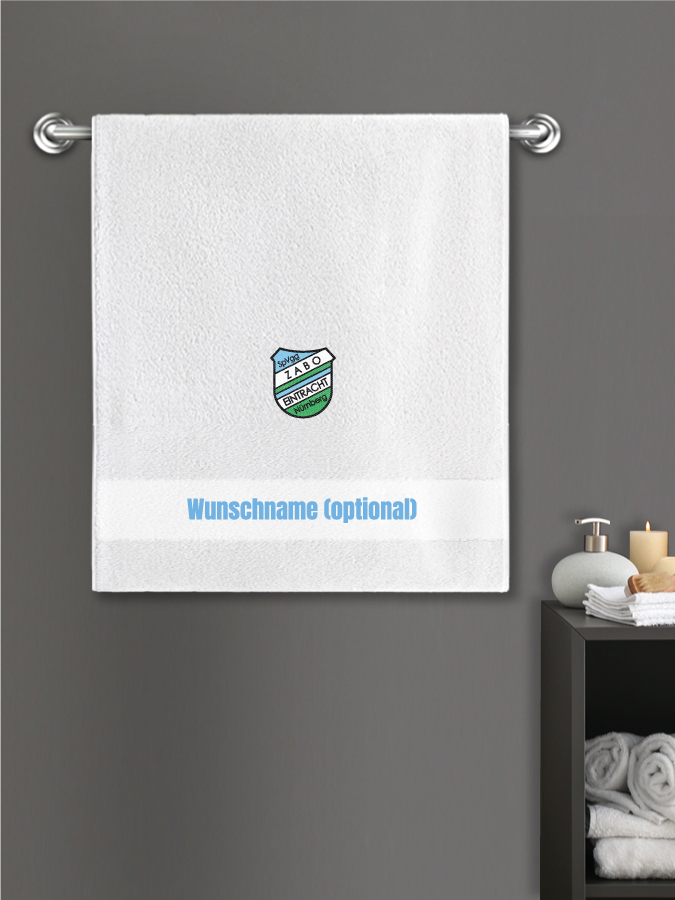 Badehandtuch Team Sticklogo