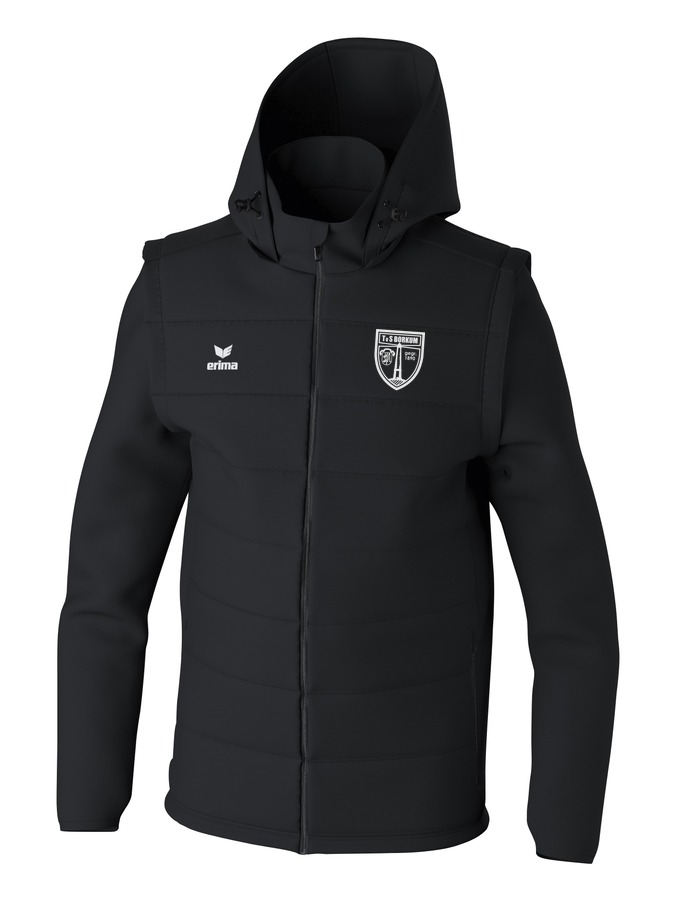Erima Team Jacke mit abnehmbaren Ärmeln