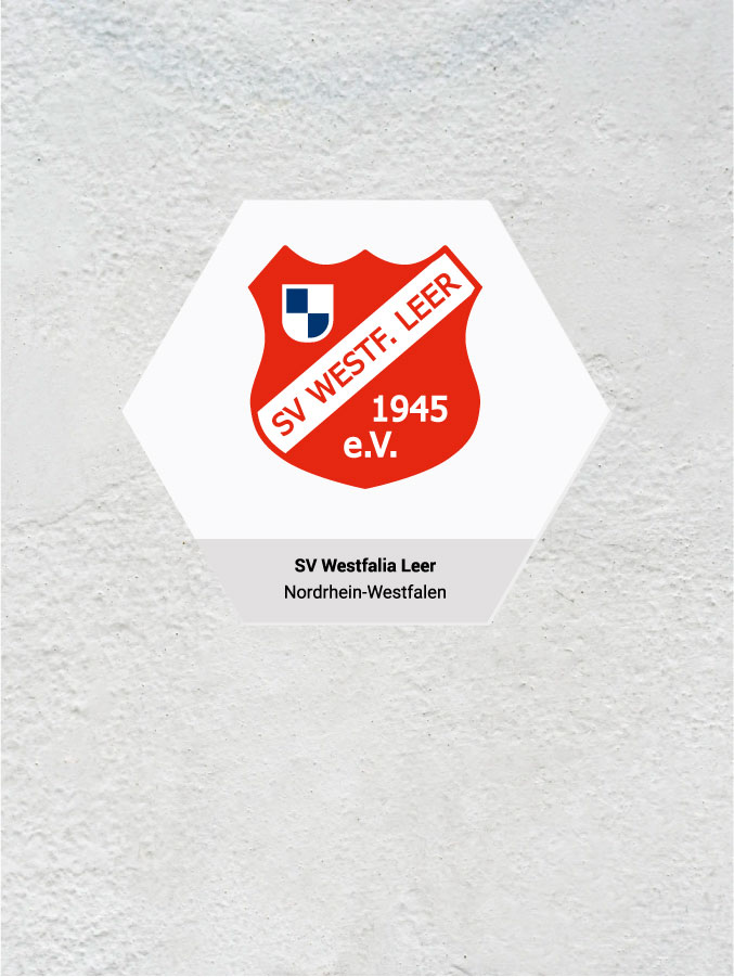 Wandkachel Hexagon mit Logo