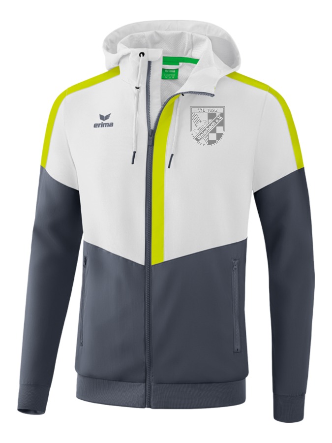 Erima Squad Tracktop Jacke mit Kapuze