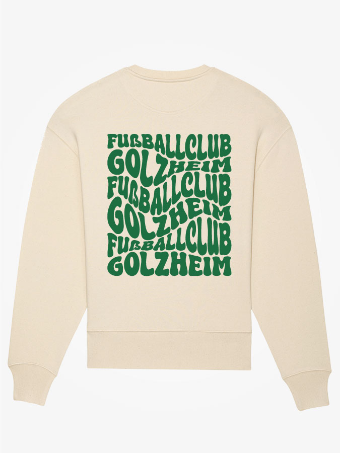 Sweatshirt Oversized Wavy Herren