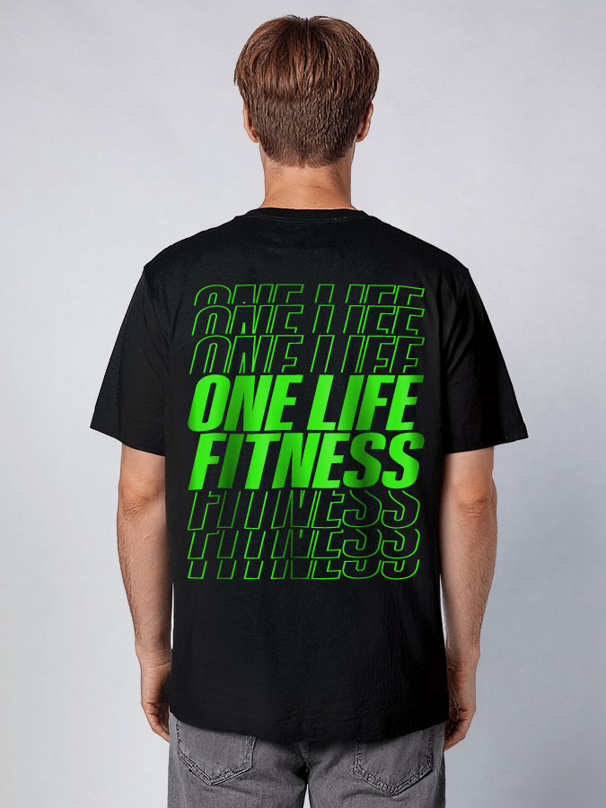 Oversized Shirt Neon Herren