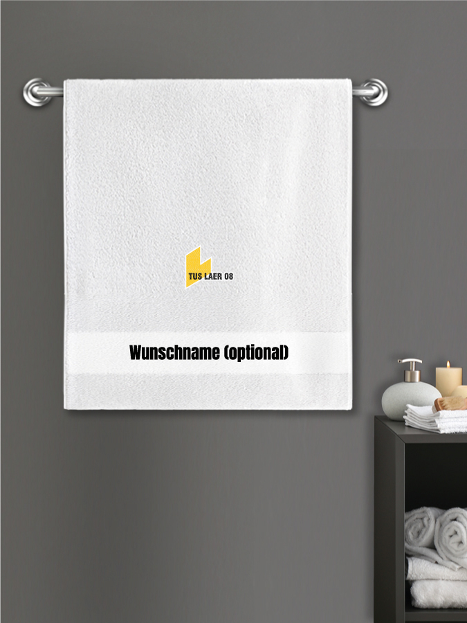 Badehandtuch Team Sticklogo