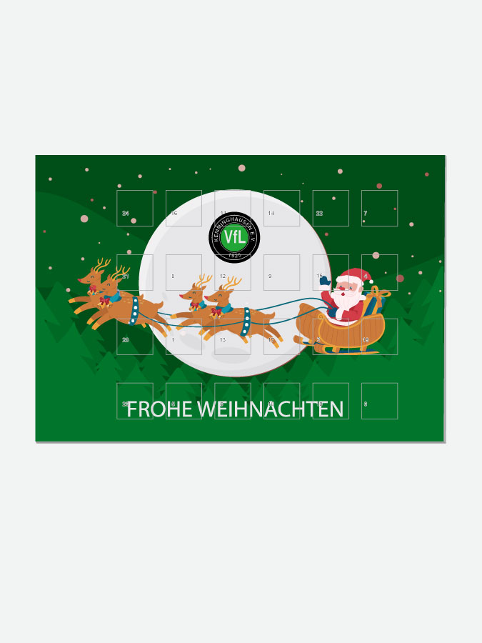 Adventskalender Schokolade