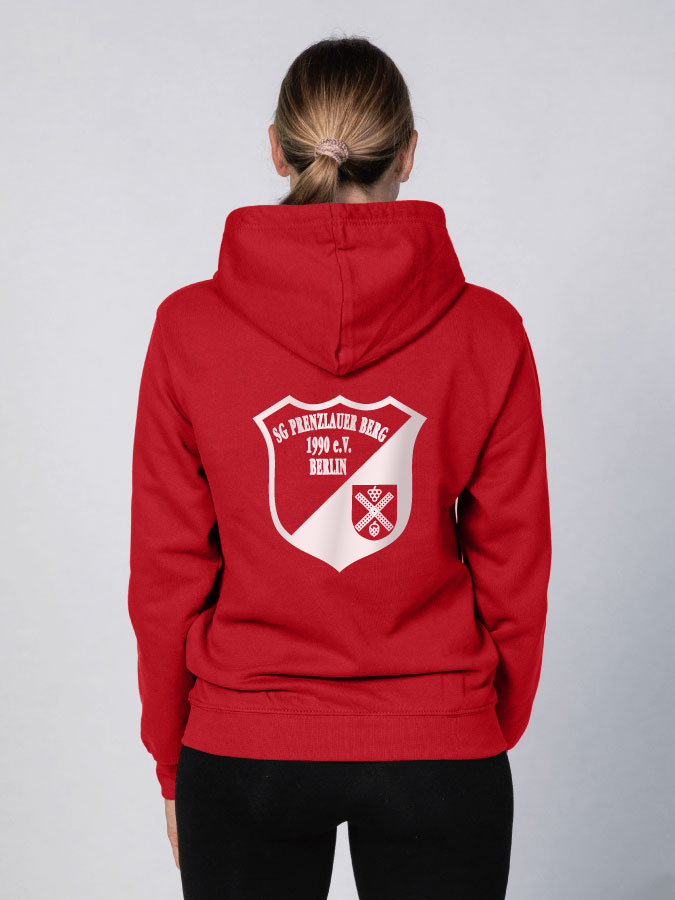 Hoodie Backprint Damen