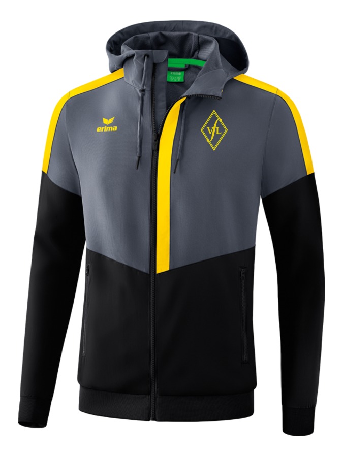 Erima Squad Tracktop Jacke mit Kapuze