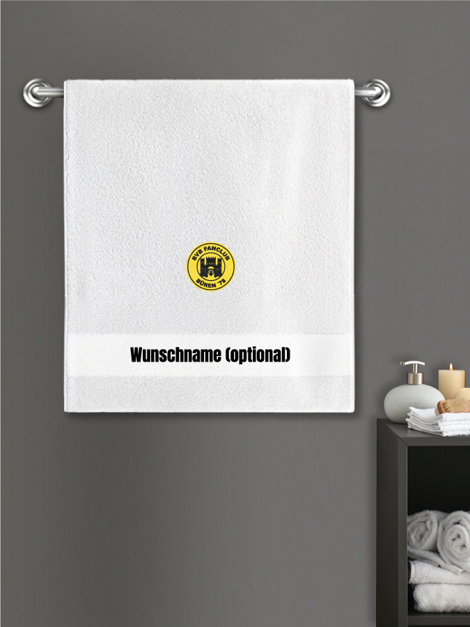 Badehandtuch Team Sticklogo