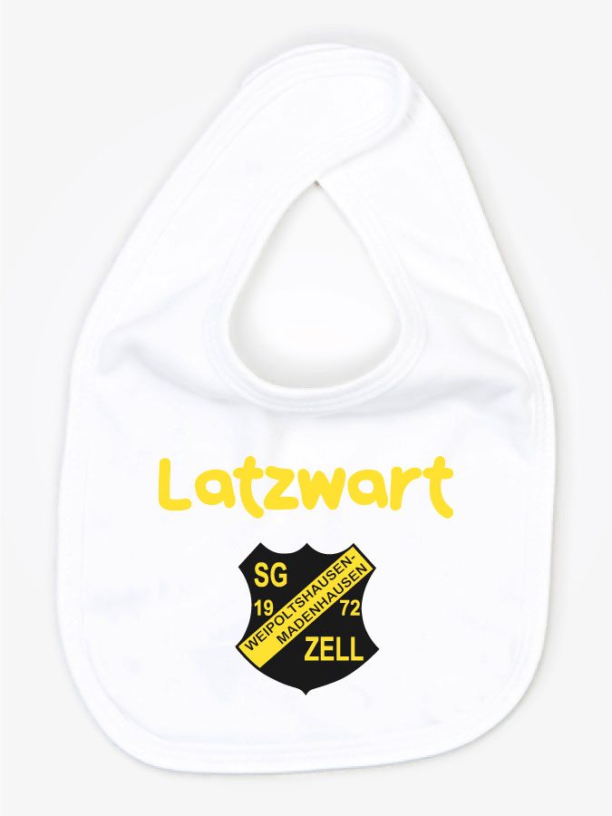 Babylätzchen Latzwart