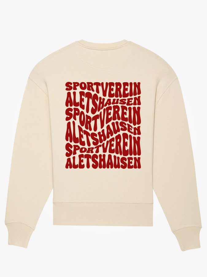 Oversized Sweater Wavy Herren