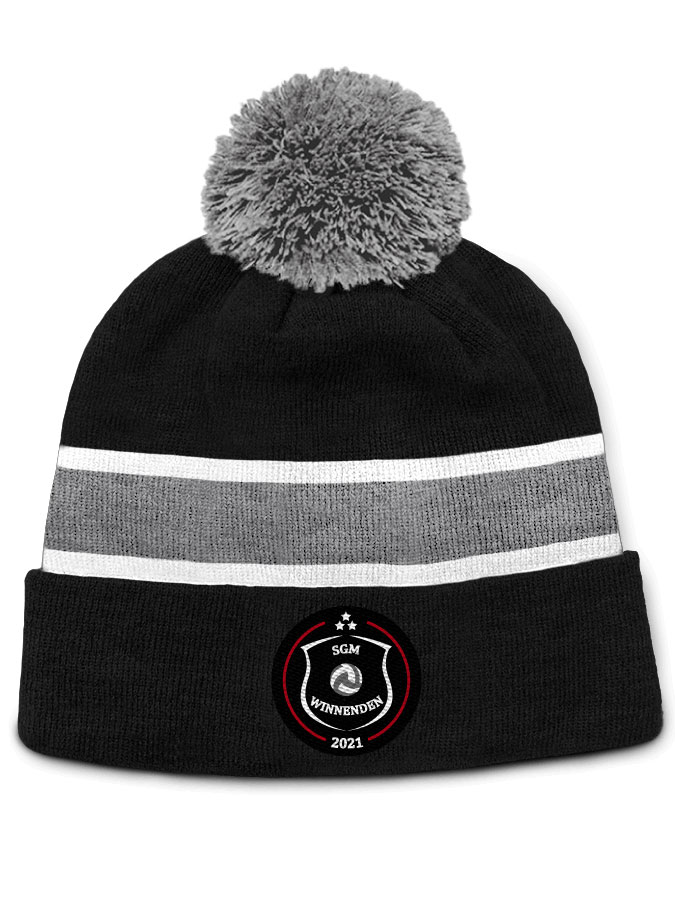 Bommelmütze Sticklogo