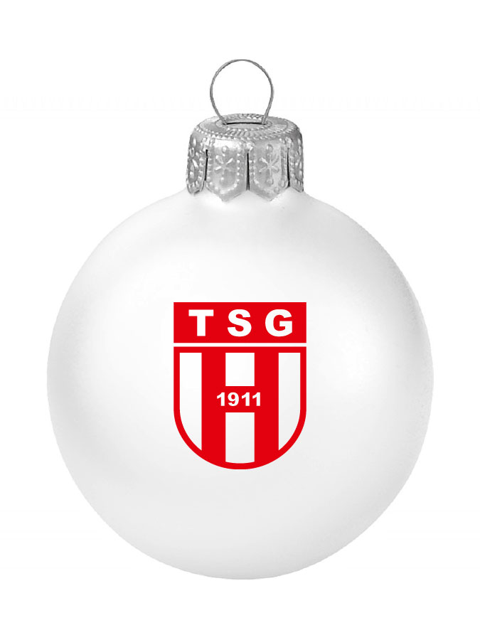 Weihnachtskugel Logo 8cm