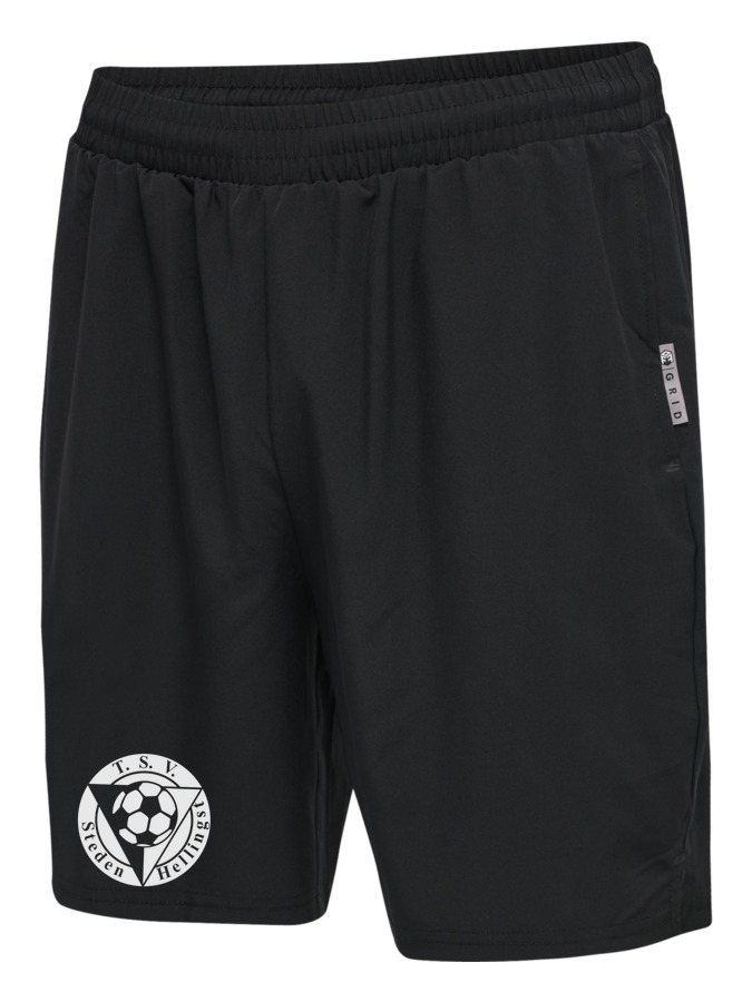 Hummel Move Grid Woven Shorts