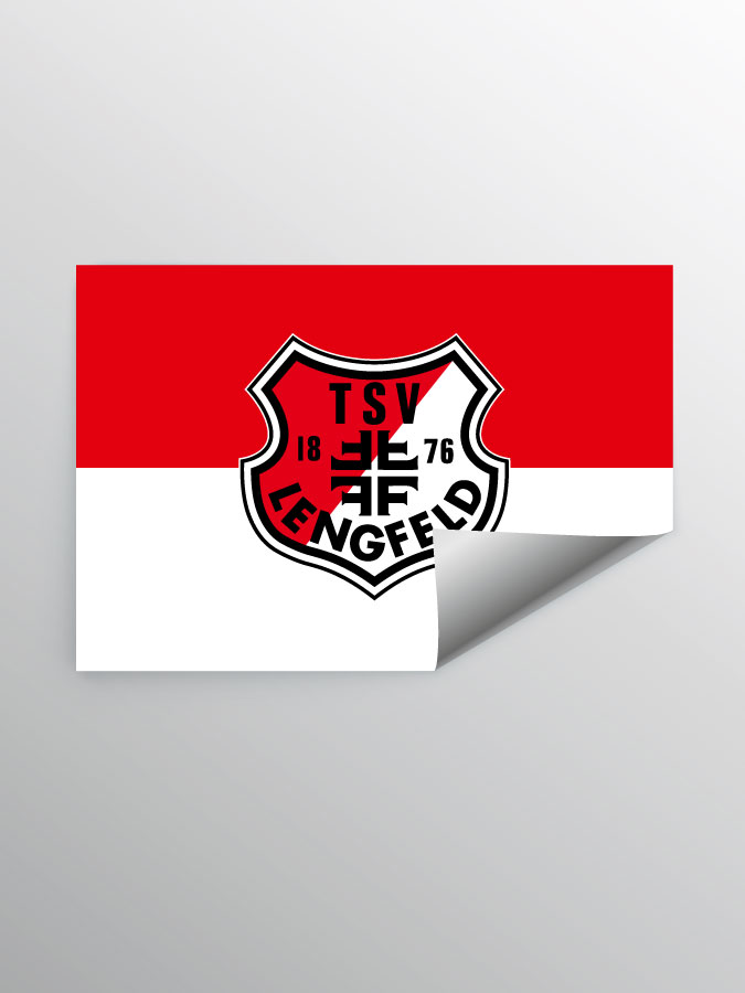 Aufkleber DIN A7 Logo