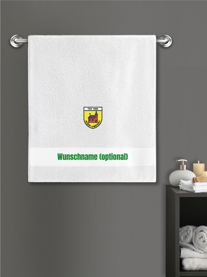 Badehandtuch Team Sticklogo