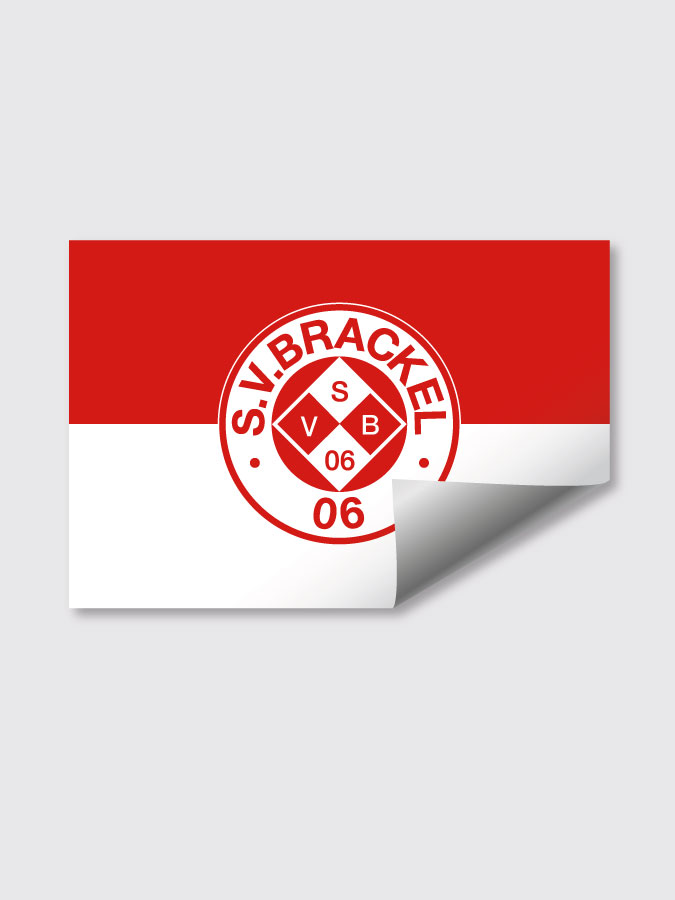 Aufkleber DIN A7 Logo