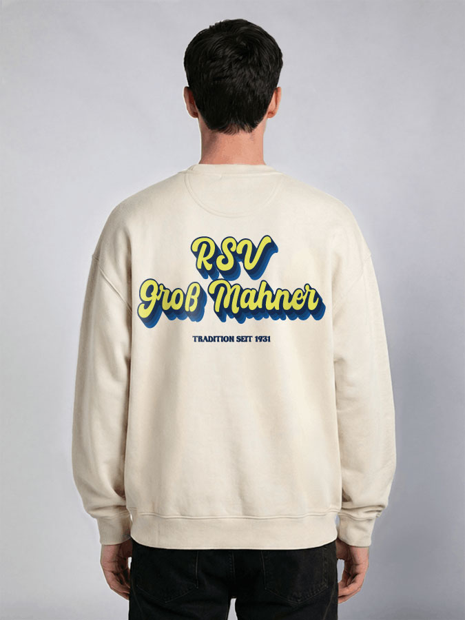 Oversized Sweater Vintage Herren