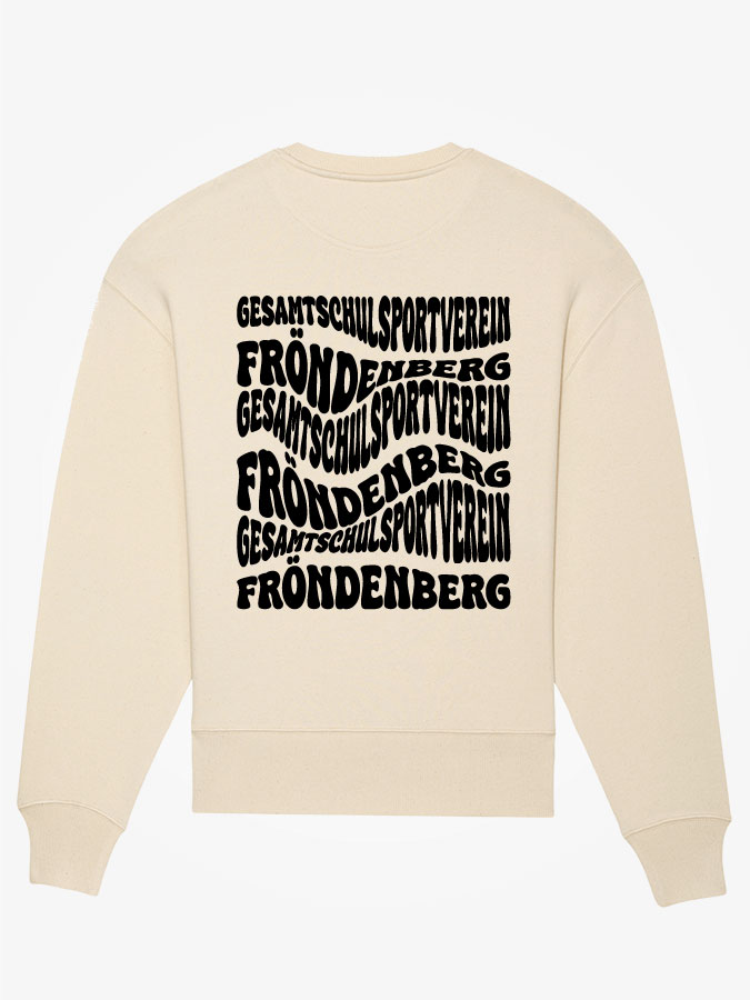 Oversized Sweater Wavy Herren