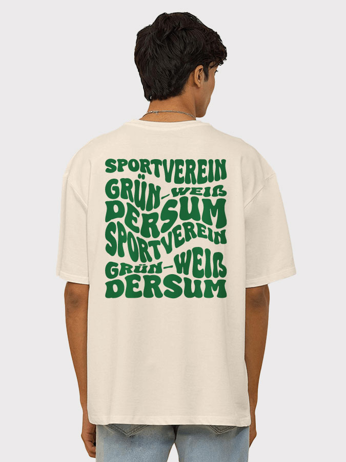 Oversized Shirt Wavy Herren