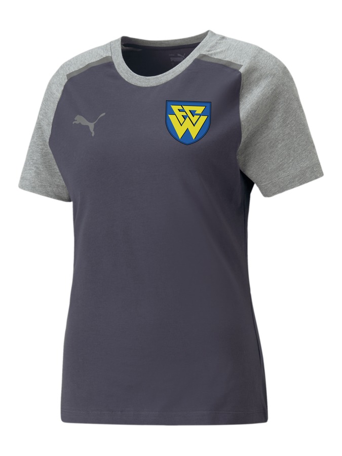 PUMA teamCUP Casuals T-Shirt Damen