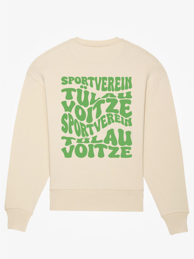 Sweatshirt Oversized Wavy Herren