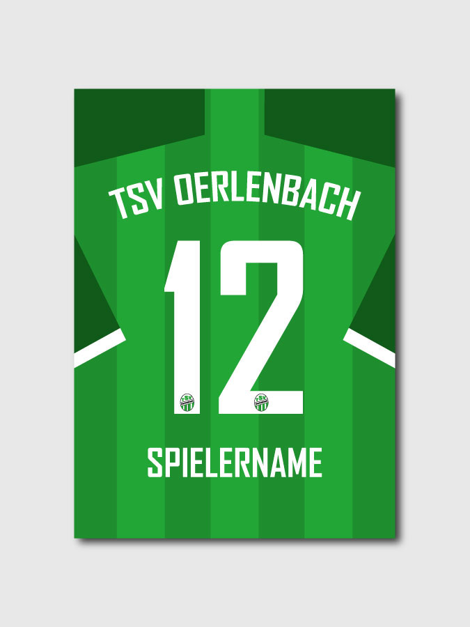 Wandposter Jersey