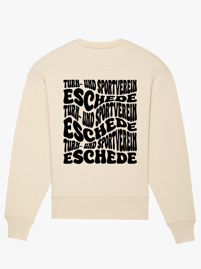 Oversized Sweater Wavy Herren