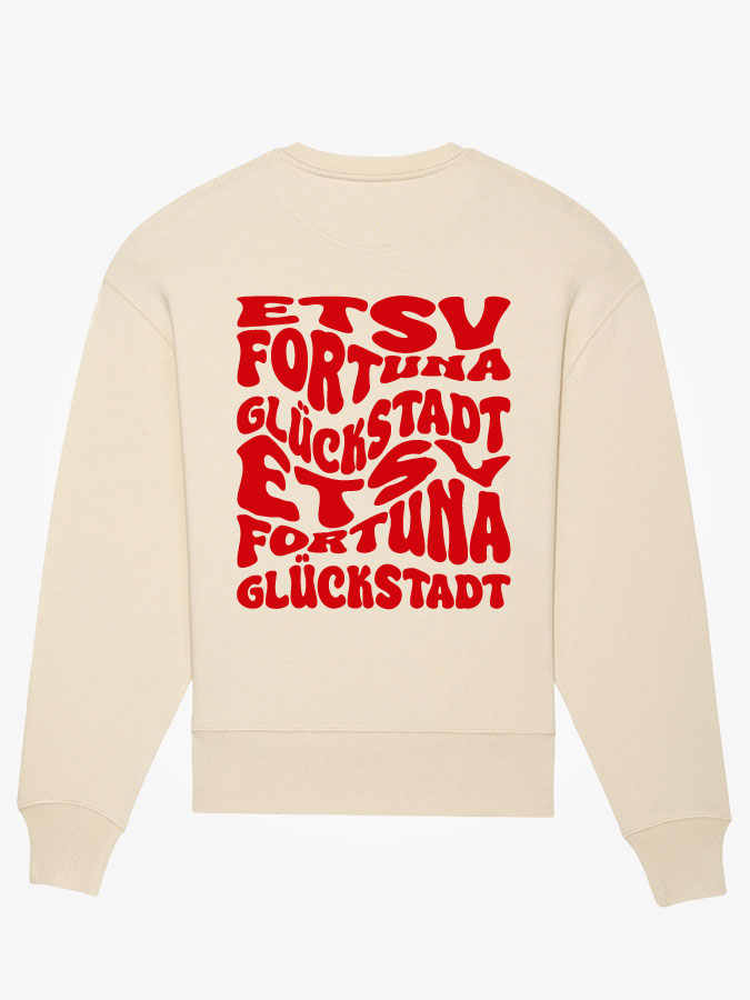 Oversized Sweater Wavy Herren