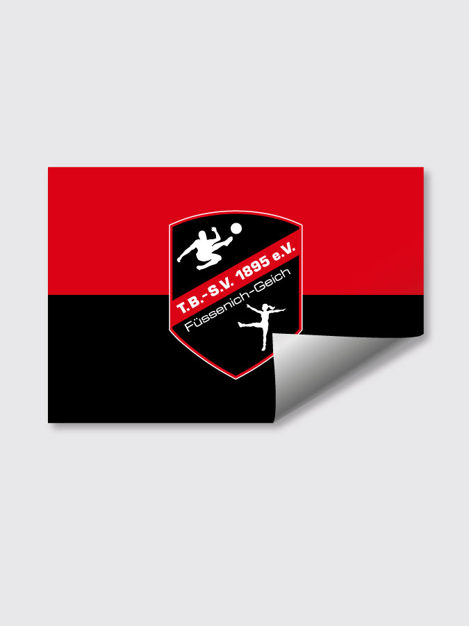 Aufkleber DIN A7 Logo