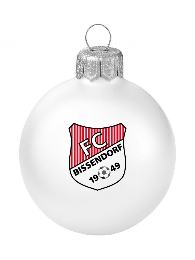 Weihnachtskugel Logo 8cm
