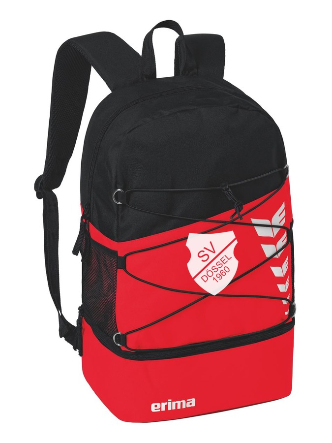 Erima Six Wings Rucksack mit Bodenfach
