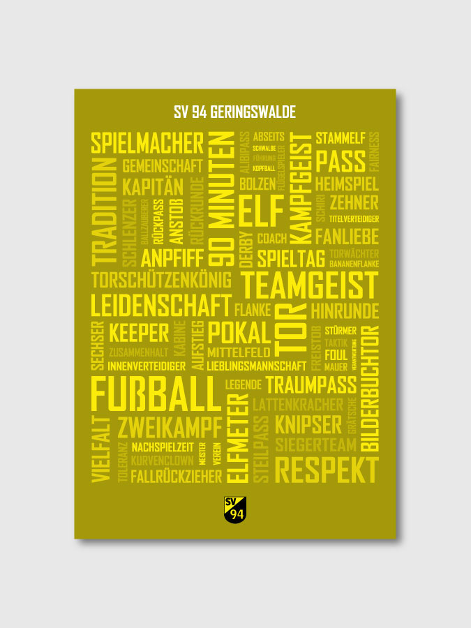 Wandposter Values