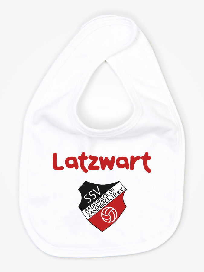 Babylätzchen Latzwart