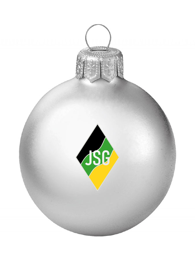 Weihnachtskugel Logo 8cm