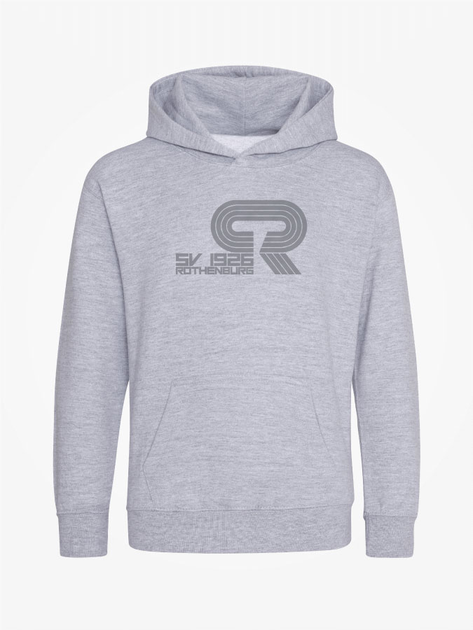 Hoodie All Grey Kids Unisex