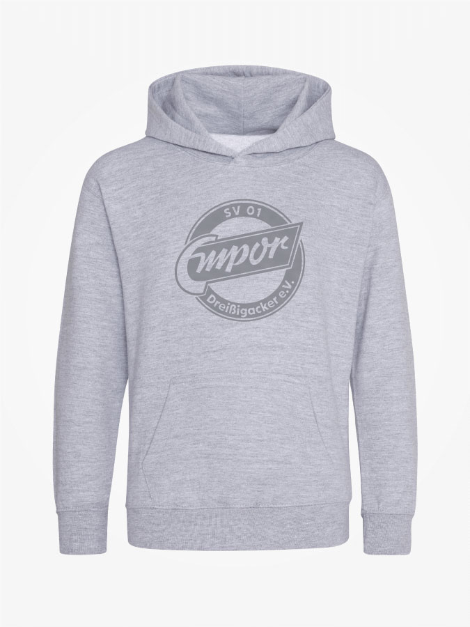 Hoodie All Grey Kids Unisex
