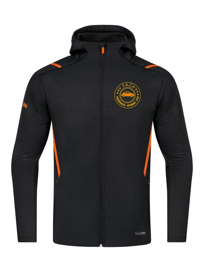 Jako Freizeitjacke Challenge mit Kapuze