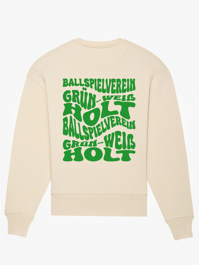 Oversized Sweater Wavy Herren