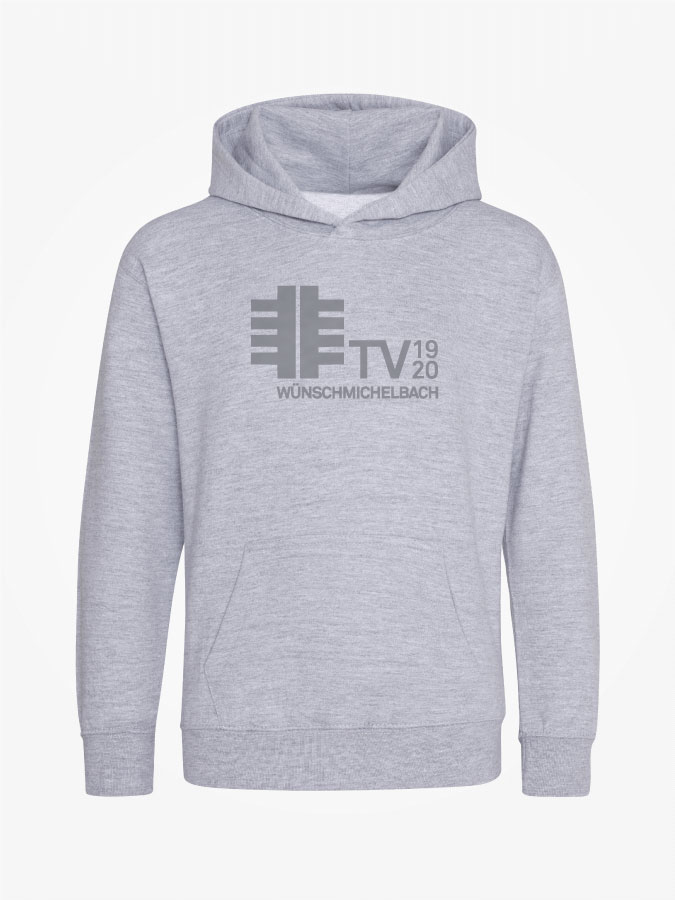 Hoodie All Grey Kids Unisex